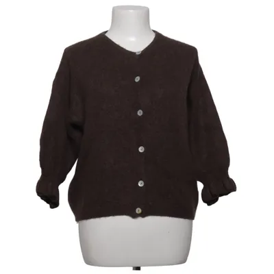 Cardigan (Bruin) van Maria Acryl, Alpacawol
