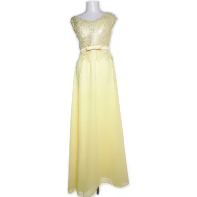 Aftonklänning (Gul)