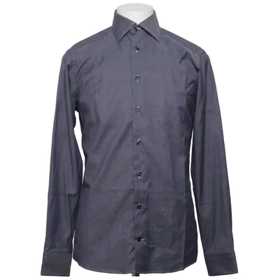 Shirt (Gray) from Eton Cotton, Elastane, Lyocell