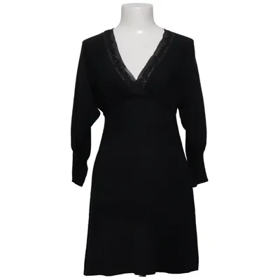 Robe (Noir) de Nougat London Soie, Laine
