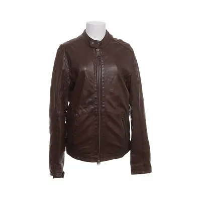 Läderjacka (Brun) från Human Scales Polyester, Skinn