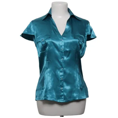 Kortærmet skjorte (Blå) fra Xanaka Elastan, Polyester