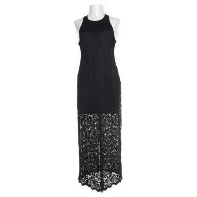 Maxi jurk (Zwart) van Lindex Elastaan, Polyamide, Polyester
