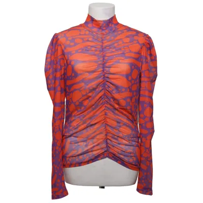 Topp (Mallory Wrinkle Blouse) från HUNKØN Elastan, Polyester, Viskos
