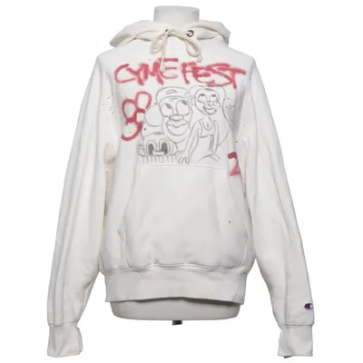 Hoodie (White) from Champion Cotton, Elastane, Polyester