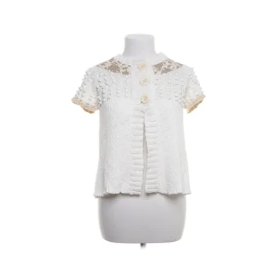 Top (Wit, Beige) van Culture Katoen, Polyester