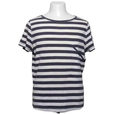 T-shirt (Blå, Hvid) fra Thomas Burberry by Burberry Bomuld
