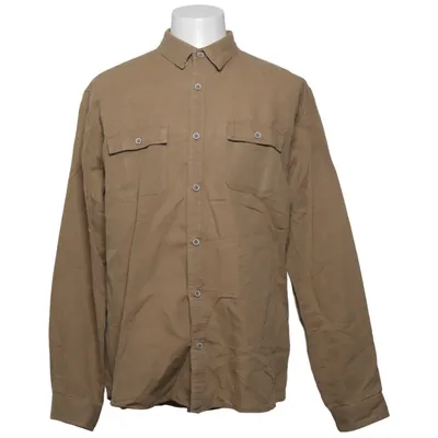 Skjorte (Beige) fra Premium by Jack & Jones Bomuld, Linned