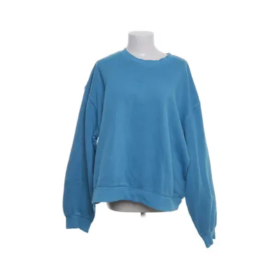 Sweatshirt (Blue) from Weekday Polyester, Cotton