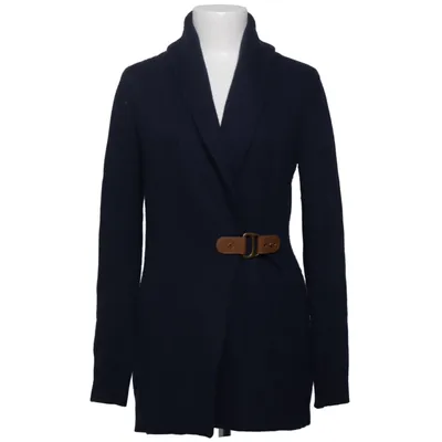 Cardigan (Blauw) van Lauren Ralph Lauren Kasjmier, Katoen, Polyamide, Viscose, Wol