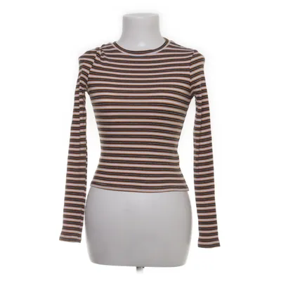Langærmet t-shirt (Hvid, Sort, Brun) fra Divided by H&M