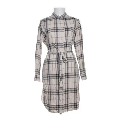 Shirt dress (Beige, Multicolored) from Uniqlo Cotton