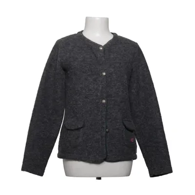 Cardigan (Gris) de Zwillingsherz Acrylique, Laine