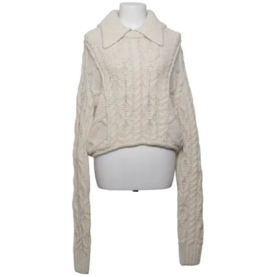 Strickpullover (Weiß) von H&M Studio Alpakawolle, Wolle