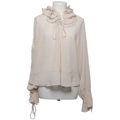 Blouse (Beige) van Musy Muse Polyester, Zijde