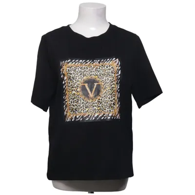 T-shirt (Zwart) van 19V69 Italia by Versace 1969 Katoen, Elastaan