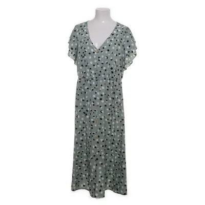 Långklänning (Grön, Flerfärgad) från Shein Curve Elastan, Polyester