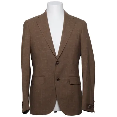 Blazer (Braun) von These Glory Days Leinen, Polyester, Seide, Viskose, Wolle