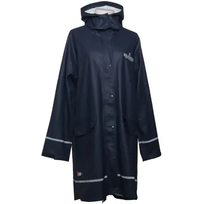 Regnfrakke (Blå) fra Seaside Polyester