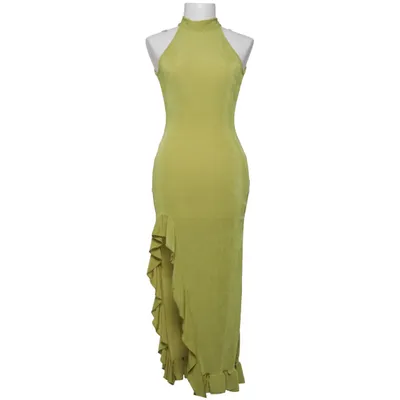 Robe dos-nu (Vert) de Shein Élasthane, Polyester