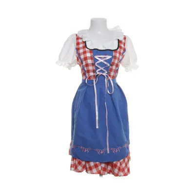 Dirndl (Blauw, Wit, Rood)