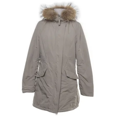 Vinterfrakke (Beige) fra River Woods Pels, Polyamid, Polyester