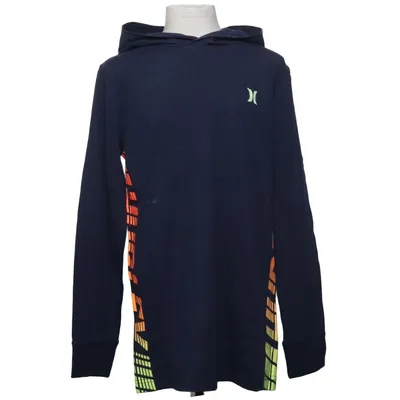 Hoodie (Blue, Multicolored) from Hurley Cotton, Polyester