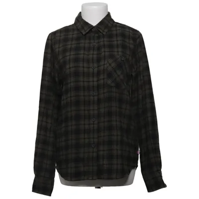 Flannel shirt (Green, Black) from Trekmates Cotton, Polyester