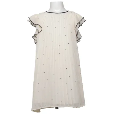 Klänning (Beige, Svart) från H&M Polyester