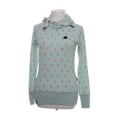 Hoodie (Green, Multicolored) from Naketano Cotton, Polyester