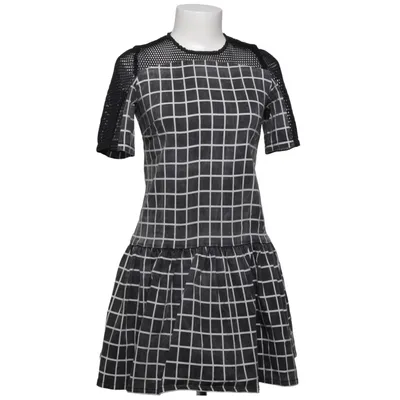 Jurk (Grijs, Wit) van MaxJenny Elastaan, Polyester