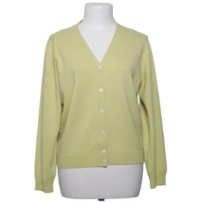 Cardigan (Groen, Geel) van Ashima Kasjmier, Katoen