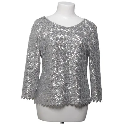 Top (Sølv) fra Bruuns Bazaar Elastan, Polyester