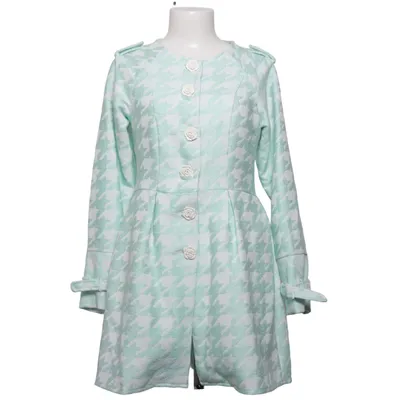 Manteau (Vert, Blanc) de Alice Acrylique, Polyester