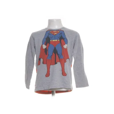 T-shirt à manches longues (Gris, Rouge, Multicolore) de Superman Coton, Polyester, Viscose