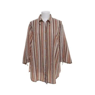 Korte mouwen shirt (Wit, Meerkleurig) van Canda C&A Elastaan, Polyester
