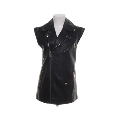 Biker gilet (Zwart) van Loavies Polyester, Polyurethaan
