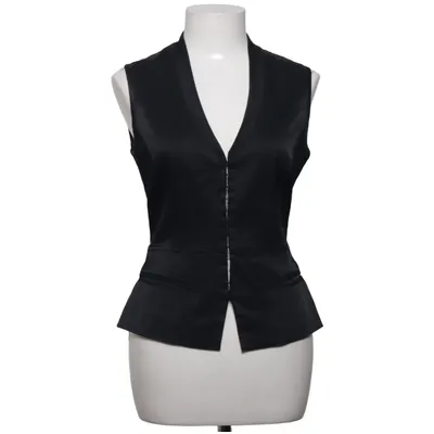 Kostymväst (Svart) från Klara Elastan, Polyester, Viskos, Ull