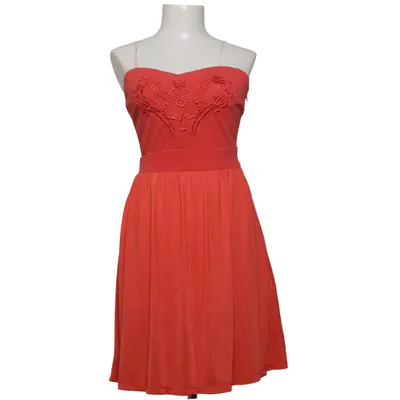 Jurk (Rood) van Voyelles Elastaan, Polyester