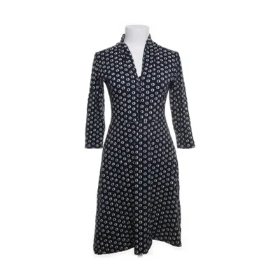 Jurk (Blauw, Meerkleurig) van King Louie Elastaan, Viscose