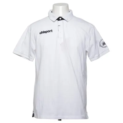 Polo (Blanc, Noir) de Uhlsport Coton, Polyester