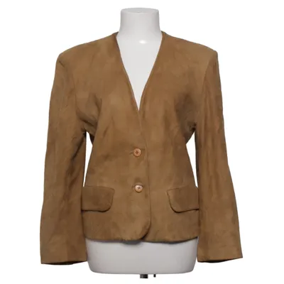 Leren blazer (Vintage 60’s kurtka) van Modissa Leer, Viscose
