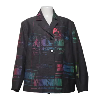 Blazer (Grå, Flerfarvet) fra Le Suit Polyester