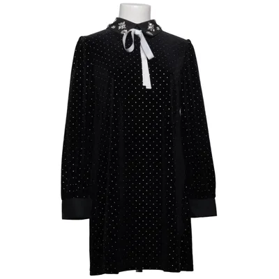 Jurk (Zwart, Wit) van Sister Jane Elastaan, Polyester