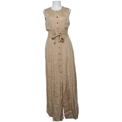 Robe longue (Beige) de Ipekyol Coton, Cupro, Polyamide, Polyester