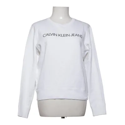 Collegetröja (Vit) från Calvin Klein Jeans Bomull
