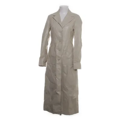 Läderkappa (Beige) från Urban Outfitters Bomull, Polyester, Polyuretan, Viskos, Skinnimitation