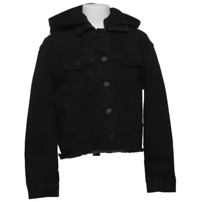 Jeansjacka (Svart) från Justice Bomull, Elastan, Återvunnen polyester, Viskos