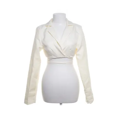 Blazer (White) from Missy Empire Polyester