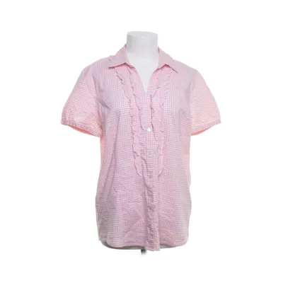 Kortärmad skjorta (Vit, Rosa) från More & More Bomull, Elastan, Polyester